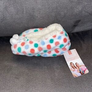 Sherpa lined cozies, ultimate warmth slippers.